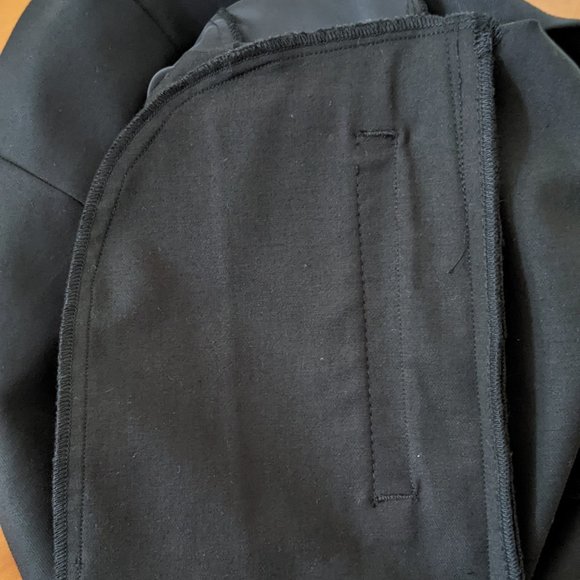 NWOT Black Cut Out Mini Dress with Pockets - Picture 6 of 16